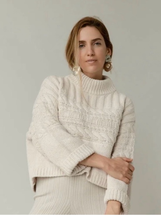 James Street Co. Sweaters - James Street Ida Cable